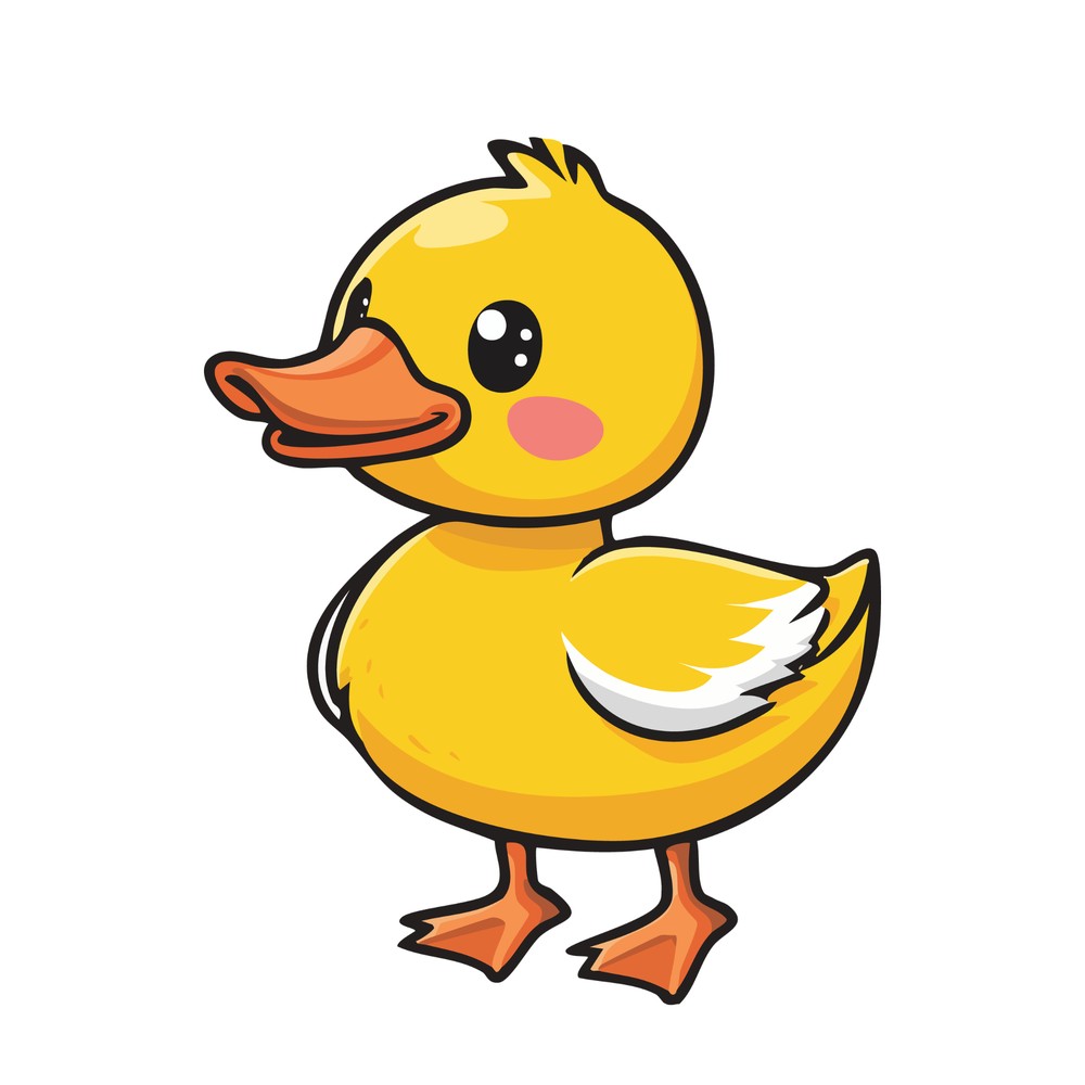 Gus, a small yellow rubber duck